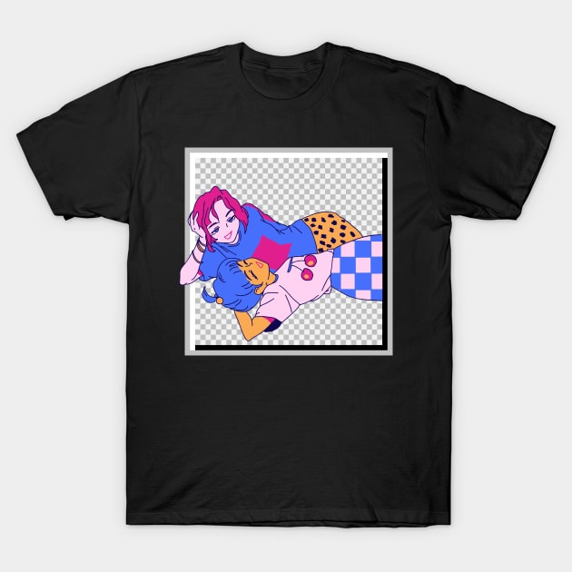 Digital Girlfriends T-Shirt by Caring is Cool